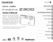 FujiFilm FINEPIX Z300 Owner's Manual