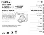 FujiFilm FinePix J250 Owner's Manual