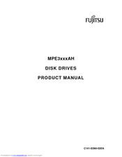 Fujitsu C141-E090-02EN Product Manual