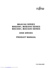 Fujitsu MAA3182SC Product Manual