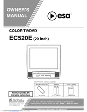ESA EC520E Owner's Manual