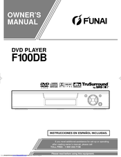 Funai F100DB Owner's Manual