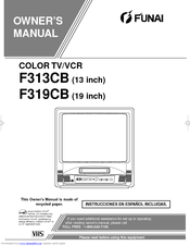 FUNAI F319CB Owner's Manual