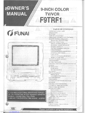 Funai F9TRF1 Owner's Manual