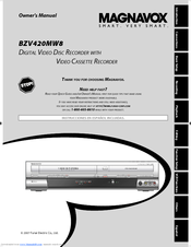 Magnavox BZV420MW8 Owner's Manual