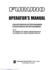 Furuno GP-1850WDF Operator's Manual