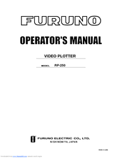 Furuno RP-250 Operator's Manual