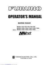 Furuno NAVnet 1722 Operator's Manual
