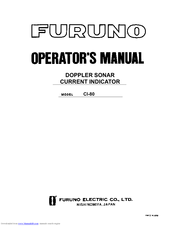 Furuno CI-80 Operator's Manual