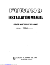 Furuno CH-34/36 Installation Manual