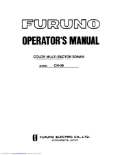 Furuno CH-36 Operator's Manual