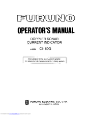 Furuno CI-60G Operator's Manual
