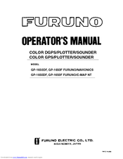 Furuno GP-1650DF Operator's Manual