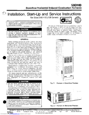 Carrier 115-100CC Installation, Start-Up And Service Instructions Manual