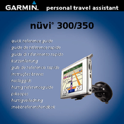 Garmin NUVI 300 SERIES Quick Reference Manual