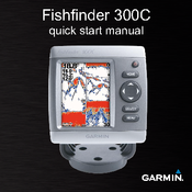 Garmin Fishfinder 300 ML Quick Start Manual