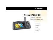 Garmin StreetPilot III Owner's Manual