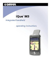Garmin iQue M3 - Win Mobile Operating Instructions Manual