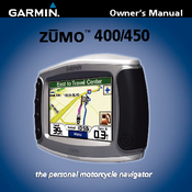 Garmin ZUMO Zumo 400 Owner's Manual