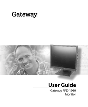 Gateway FPD-1940 User Manual