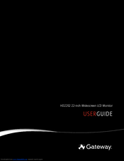 Gateway HD2202 User Manual