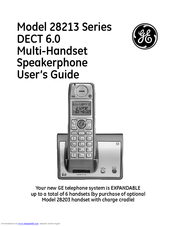 GE 28213 Series User Manual