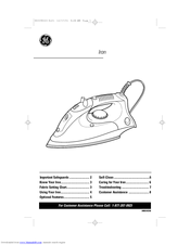 GE 106800 Owner's Manual