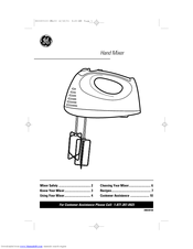 GE 106742 Owner's Manual