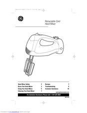 GE 168951 User Manual