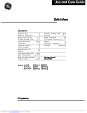 GE 49-8128 Use And Care Manual