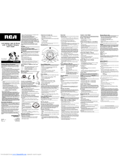 RCA 5381 User Manual