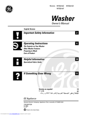 GE WISQ416C Owner's Manual