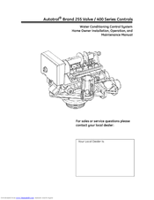 GE Autorol 255 Valve / 400 Series Maintenance Manual