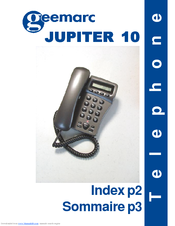 Geemarc Jupiter 10 User Manual