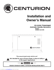 Generac Power Systems 004692-2 Installation And Owner's Manual