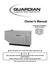 Generac Power Systems Guardian 004723-0 Owner's Manual