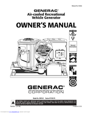 Generac Power Systems 00919-0 Owner's Manual