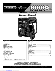 Generac Power Systems 9801-7 Owner's Manual