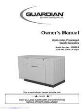 Generac Power Systems 004988-4 Owner's Manual