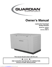 Generac Power Systems 37kW NG Owner's Manual
