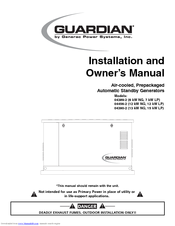 Generac Power Systems Guardian 04456-2 Installation And Owner's Manual
