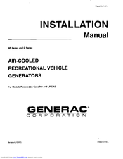 Generac Power Systems NP-50LP Installation Manual