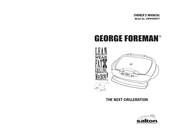 George Foreman GRP6PBWVTT The Next Grilleration Owner's Manual