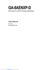 Gigabyte GA-8AENXP-D User Manual