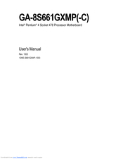 Gigabyte GA-8S661GXMP-C User Manual