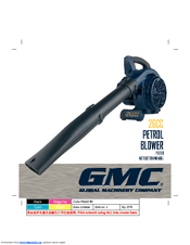 GMC PB26D Instruction Manual