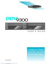 Go-Video DDV 9300 User Manual