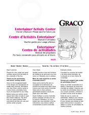Graco Entertainer 4629 Owner's Manual