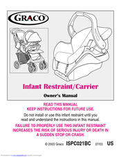 Graco ISPC021BC Owner's Manual