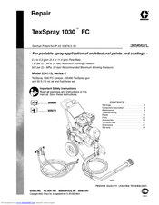 Graco TexSpray 1030 FC Repair Manual